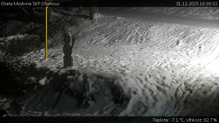 Chata Myslivna SKP Olomouc - Běžecký lyžařský areál Nová Ves - horní část - 31.12.2025 v 18:30