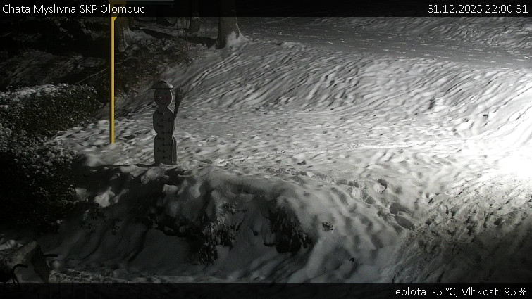 Chata Myslivna SKP Olomouc - Běžecký lyžařský areál Nová Ves - horní část - 31.12.2025 v 22:00