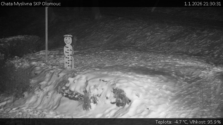 Chata Myslivna SKP Olomouc - Běžecký lyžařský areál Nová Ves - horní část - 1.1.2026 v 21:30