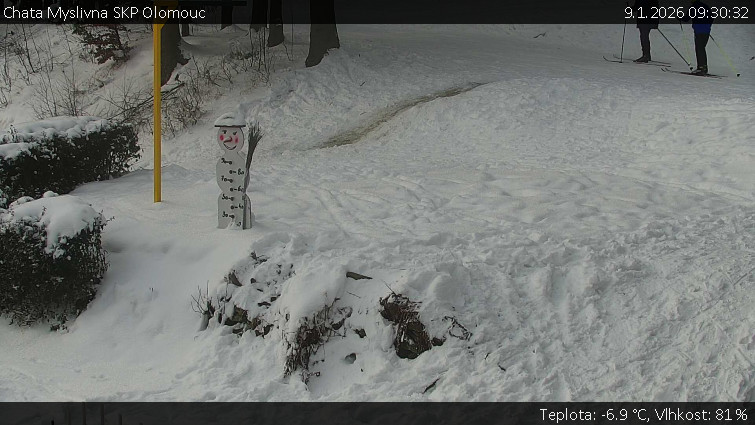 Chata Myslivna SKP Olomouc - Běžecký lyžařský areál Nová Ves - horní část - 9.1.2026 v 09:30
