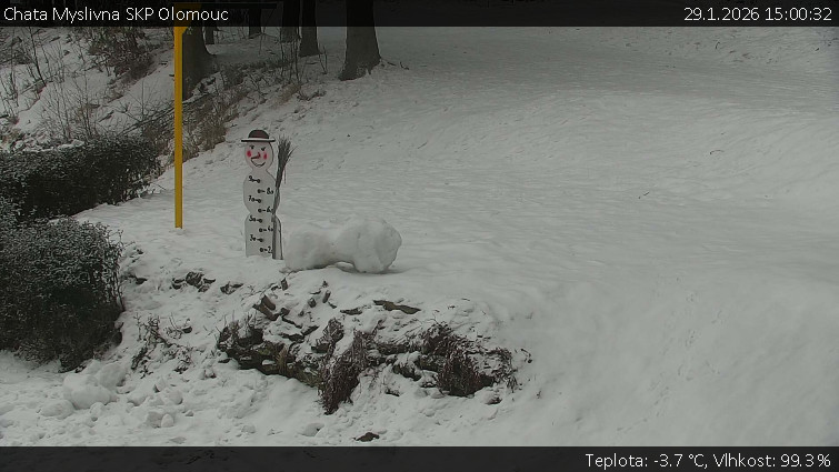 Chata Myslivna SKP Olomouc - Běžecký lyžařský areál Nová Ves - horní část - 29.1.2026 v 15:00