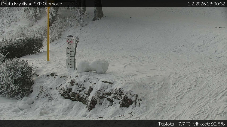 Chata Myslivna SKP Olomouc - Běžecký lyžařský areál Nová Ves - horní část - 1.2.2026 v 13:00