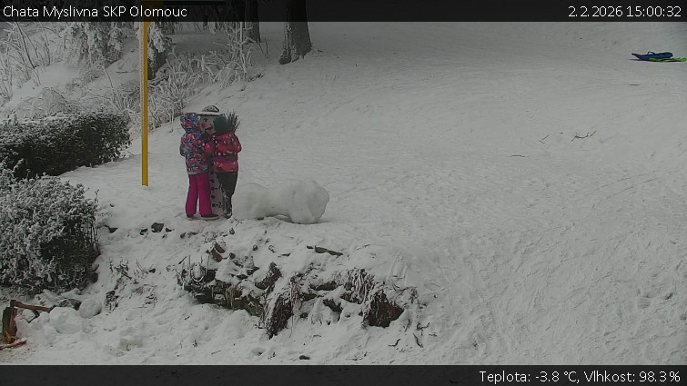 Chata Myslivna SKP Olomouc - Běžecký lyžařský areál Nová Ves - horní část - 2.2.2026 v 15:00