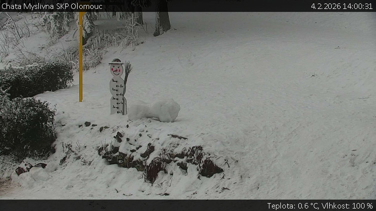 Chata Myslivna SKP Olomouc - Běžecký lyžařský areál Nová Ves - horní část - 4.2.2026 v 14:00
