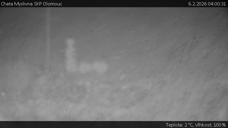 Chata Myslivna SKP Olomouc - Běžecký lyžařský areál Nová Ves - horní část - 6.2.2026 v 04:00