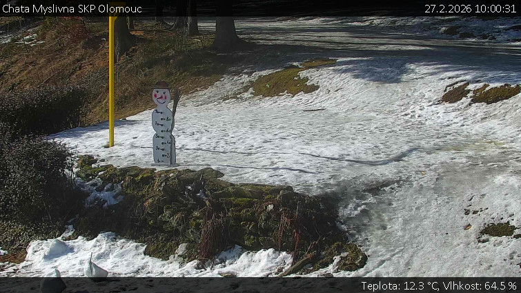 Chata Myslivna SKP Olomouc - Běžecký lyžařský areál Nová Ves - horní část - 27.2.2026 v 10:00