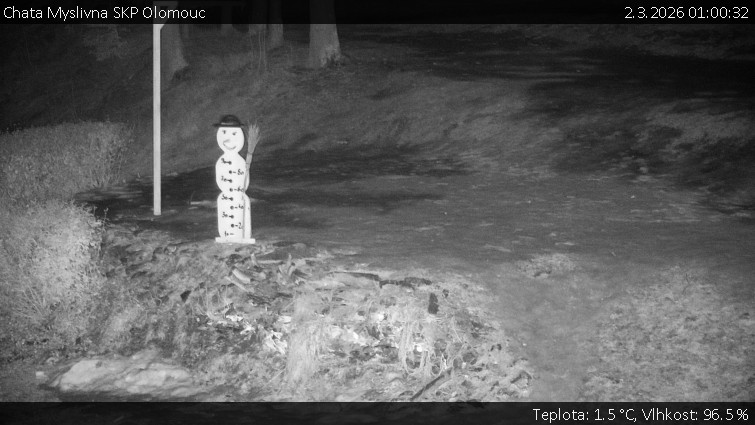 Chata Myslivna SKP Olomouc - Běžecký lyžařský areál Nová Ves - horní část - 2.3.2026 v 01:00