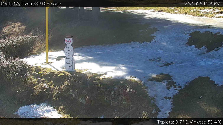 Chata Myslivna SKP Olomouc - Běžecký lyžařský areál Nová Ves - horní část - 2.3.2026 v 12:30