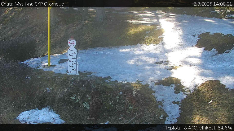 Chata Myslivna SKP Olomouc - Běžecký lyžařský areál Nová Ves - horní část - 2.3.2026 v 14:00