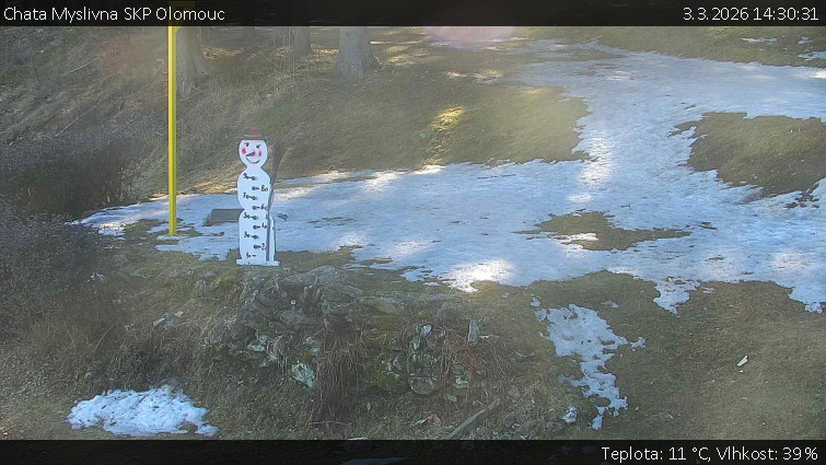 Chata Myslivna SKP Olomouc - Běžecký lyžařský areál Nová Ves - horní část - 3.3.2026 v 14:30