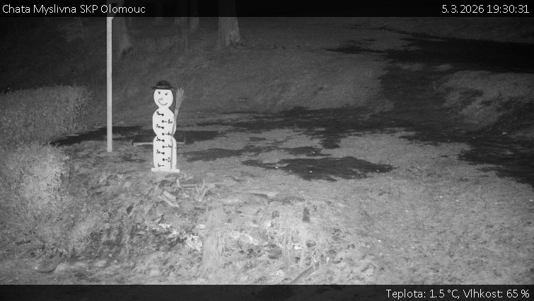 Chata Myslivna SKP Olomouc - Běžecký lyžařský areál Nová Ves - horní část - 5.3.2026 v 19:30