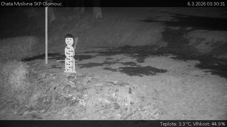 Chata Myslivna SKP Olomouc - Běžecký lyžařský areál Nová Ves - horní část - 6.3.2026 v 03:30