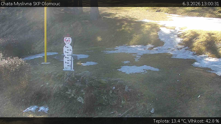 Chata Myslivna SKP Olomouc - Běžecký lyžařský areál Nová Ves - horní část - 6.3.2026 v 13:00