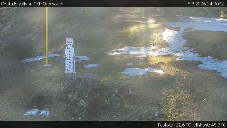 Chata Myslivna SKP Olomouc - Běžecký lyžařský areál Nová Ves - horní část - 6.3.2026 v 14:00