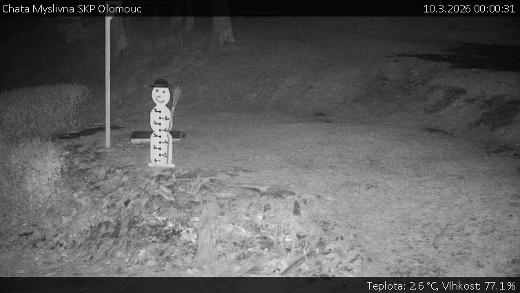 Chata Myslivna SKP Olomouc - Běžecký lyžařský areál Nová Ves - horní část - 10.3.2026 v 00:00