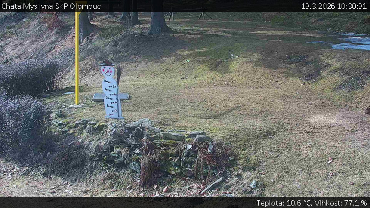 Chata Myslivna SKP Olomouc - Běžecký lyžařský areál Nová Ves - horní část - 13.3.2026 v 10:30
