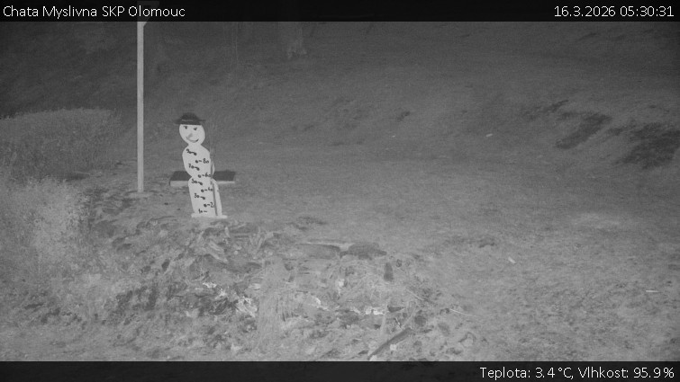 Chata Myslivna SKP Olomouc - Běžecký lyžařský areál Nová Ves - horní část - 16.3.2026 v 05:30