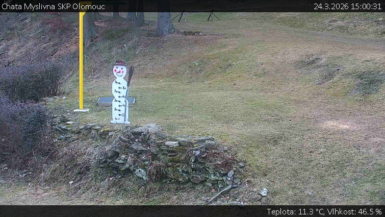 Chata Myslivna SKP Olomouc - Běžecký lyžařský areál Nová Ves - horní část - 24.3.2026 v 15:00