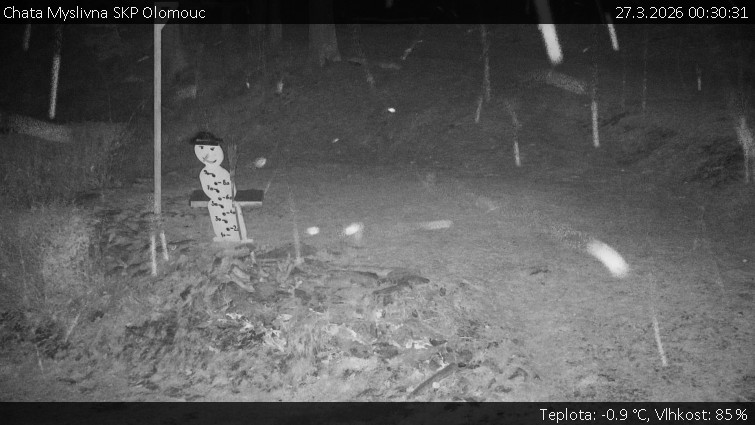 Chata Myslivna SKP Olomouc - Běžecký lyžařský areál Nová Ves - horní část - 27.3.2026 v 00:30