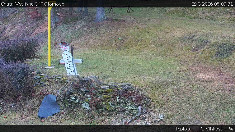 Chata Myslivna SKP Olomouc - Běžecký lyžařský areál Nová Ves - horní část - 29.3.2026 v 08:00