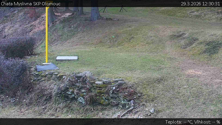 Chata Myslivna SKP Olomouc - Běžecký lyžařský areál Nová Ves - horní část - 29.3.2026 v 12:30