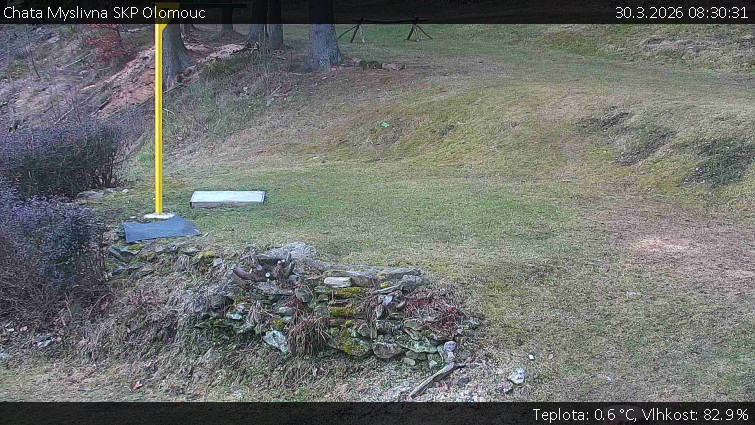 Chata Myslivna SKP Olomouc - Běžecký lyžařský areál Nová Ves - horní část - 30.3.2026 v 08:30