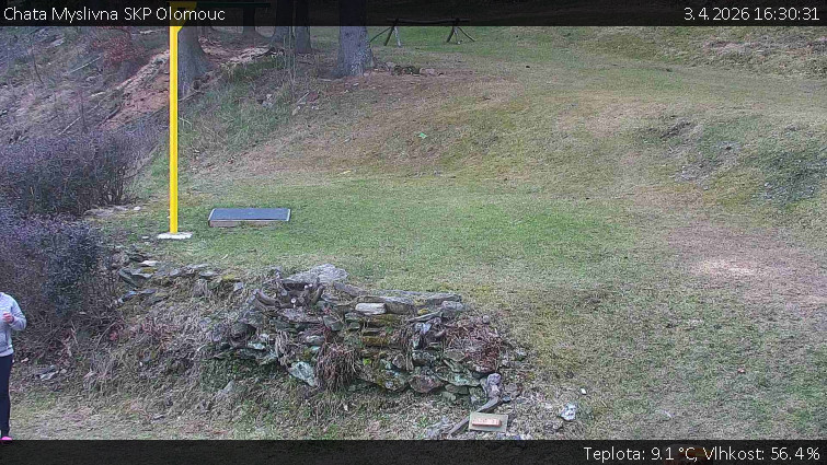Chata Myslivna SKP Olomouc - Běžecký lyžařský areál Nová Ves - horní část - 3.4.2026 v 16:30