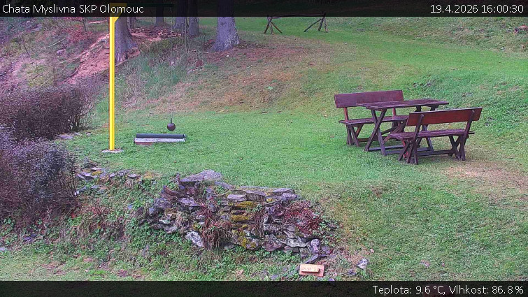 Chata Myslivna SKP Olomouc - Běžecký lyžařský areál Nová Ves - horní část - 19.4.2026 v 16:00