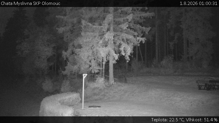 Myslivna Cottage SKP Olomouc - Cross-country skiing area Nová Ves – upper part - 1.8.2026 v 01:00