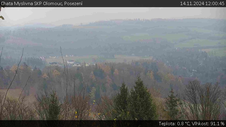 Chata Myslivna SKP Olomouc - Posezení - 14.11.2024 v 12:00