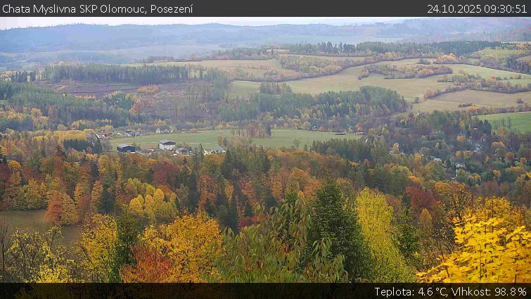Chata Myslivna SKP Olomouc - Posezení - 24.10.2025 v 09:30 Chata Myslivna SKP Olomouc - Posezení - 24.10.2025 v 09:30