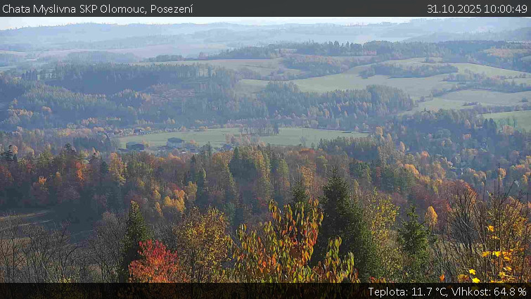 Chata Myslivna SKP Olomouc - Posezení - 31.10.2025 v 10:00 Chata Myslivna SKP Olomouc - Posezení - 31.10.2025 v 10:00