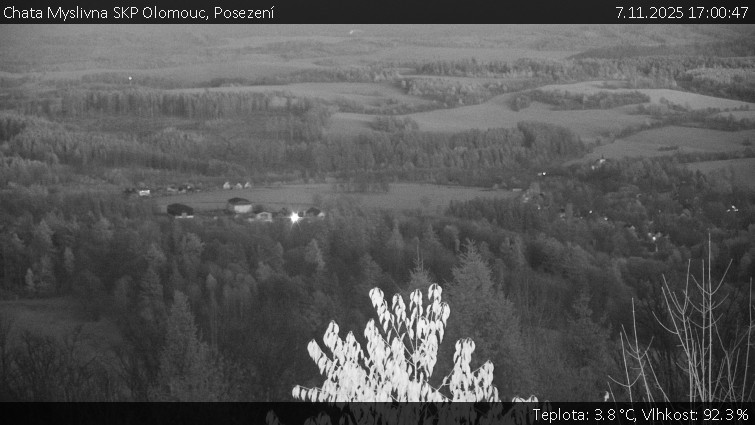 Chata Myslivna SKP Olomouc - Posezení - 7.11.2025 v 17:00