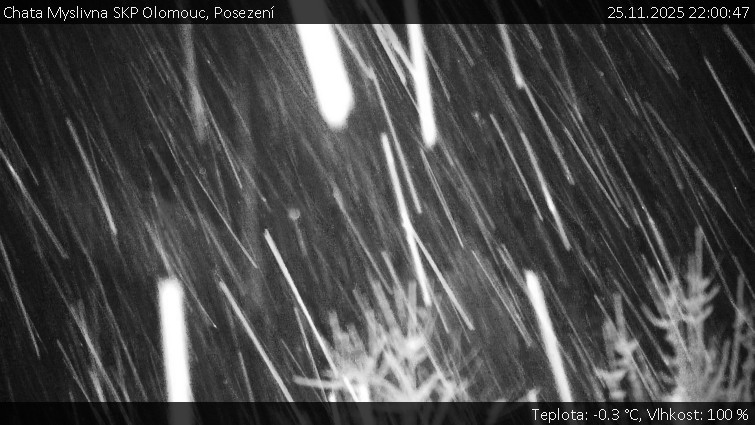 Chata Myslivna SKP Olomouc - Posezení - 25.11.2025 v 22:00