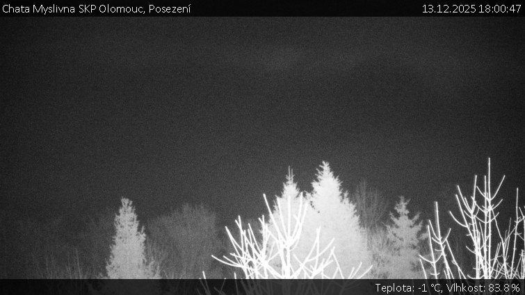Chata Myslivna SKP Olomouc - Posezení - 13.12.2025 v 18:00