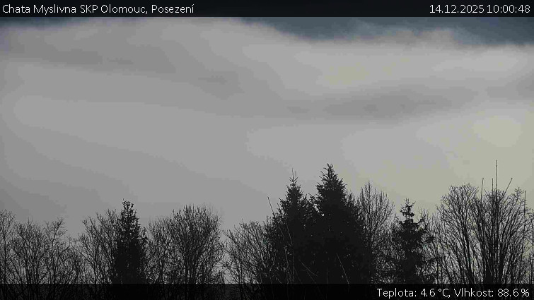 Chata Myslivna SKP Olomouc - Posezení - 14.12.2025 v 10:00