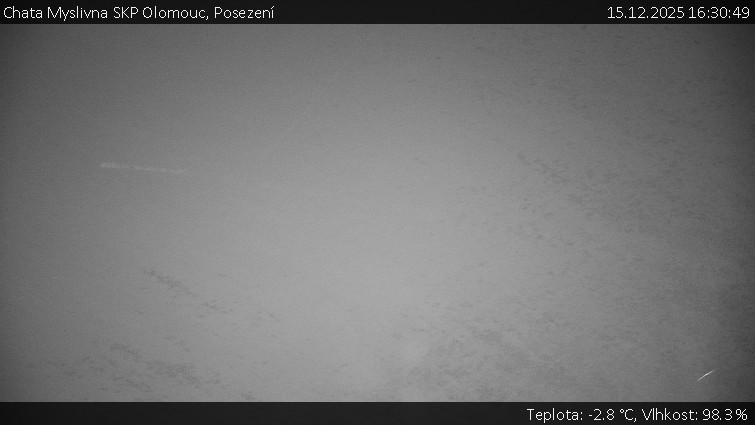 Chata Myslivna SKP Olomouc - Posezení - 15.12.2025 v 16:30