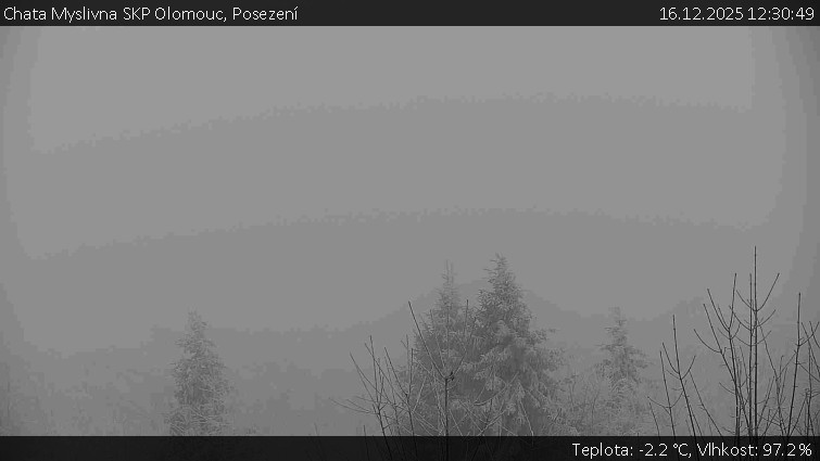 Chata Myslivna SKP Olomouc - Posezení - 16.12.2025 v 12:30