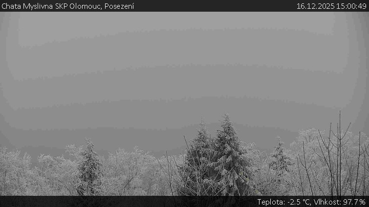 Chata Myslivna SKP Olomouc - Posezení - 16.12.2025 v 15:00