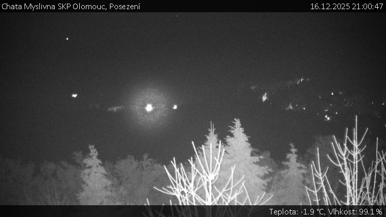 Chata Myslivna SKP Olomouc - Posezení - 16.12.2025 v 21:00