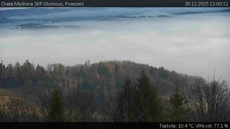 Chata Myslivna SKP Olomouc - Posezení - 20.12.2025 v 13:00