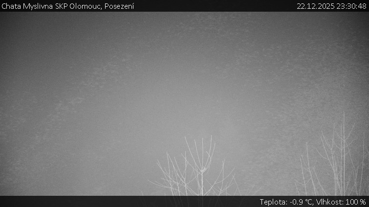 Chata Myslivna SKP Olomouc - Posezení - 22.12.2025 v 23:30