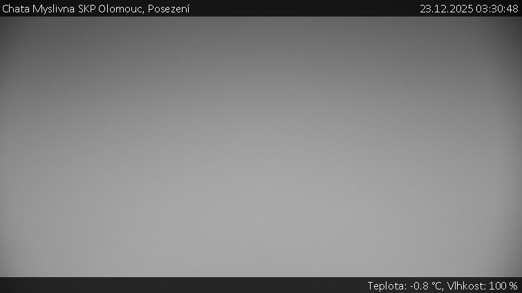 Chata Myslivna SKP Olomouc - Posezení - 23.12.2025 v 03:30