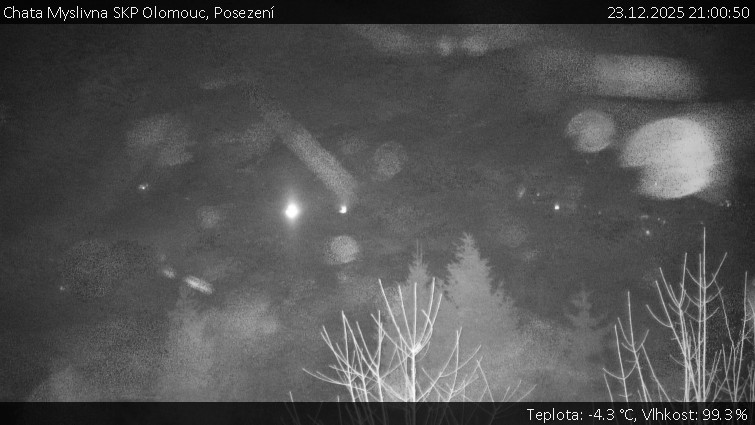 Chata Myslivna SKP Olomouc - Posezení - 23.12.2025 v 21:00