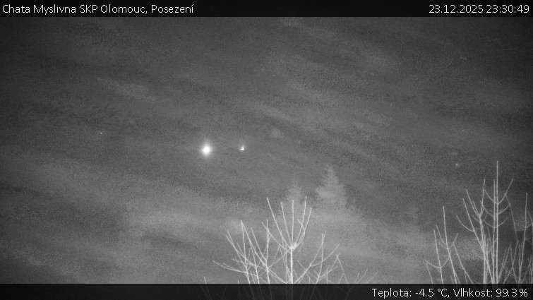 Chata Myslivna SKP Olomouc - Posezení - 23.12.2025 v 23:30