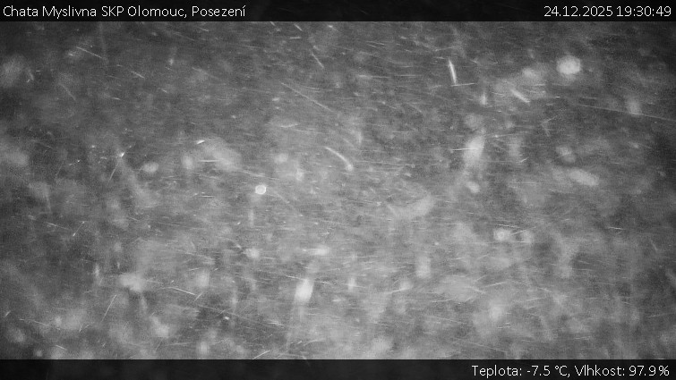 Chata Myslivna SKP Olomouc - Posezení - 24.12.2025 v 19:30