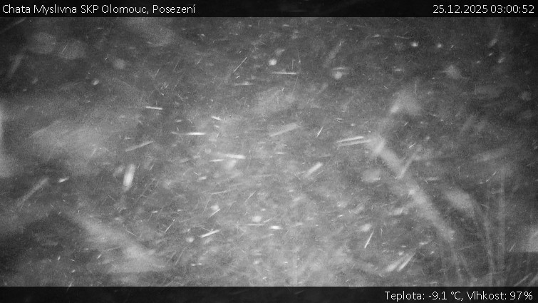 Chata Myslivna SKP Olomouc - Posezení - 25.12.2025 v 03:00