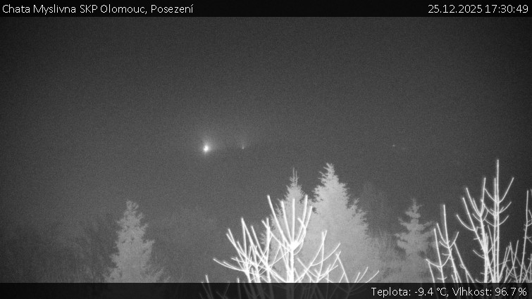 Chata Myslivna SKP Olomouc - Posezení - 25.12.2025 v 17:30