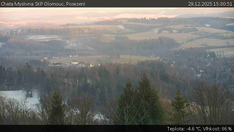 Chata Myslivna SKP Olomouc - Posezení - 29.12.2025 v 15:30