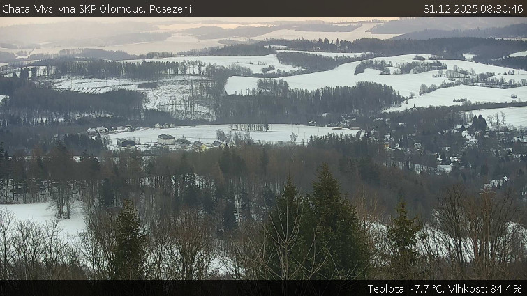 Chata Myslivna SKP Olomouc - Posezení - 31.12.2025 v 08:30